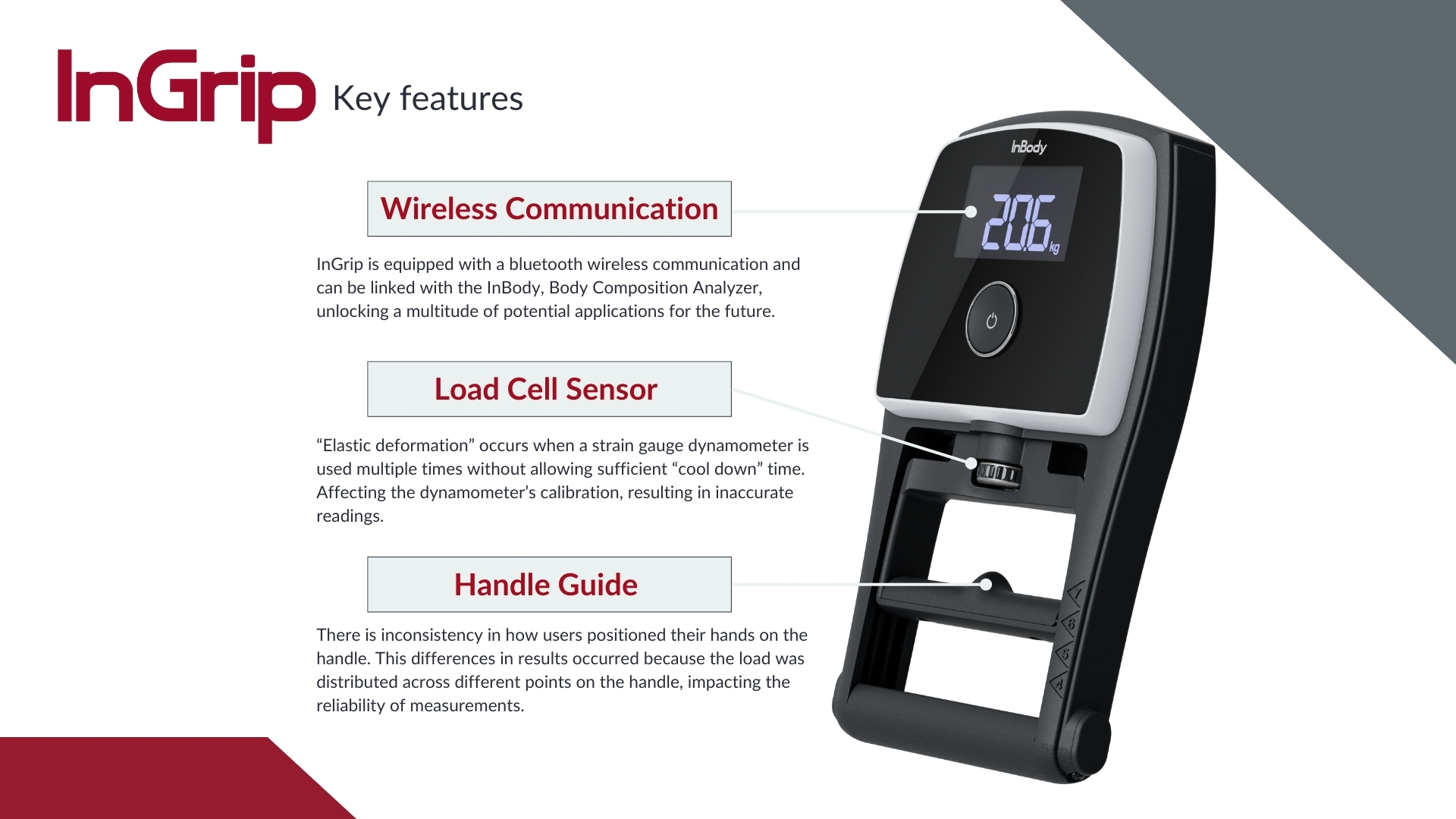 InGrip Key Features