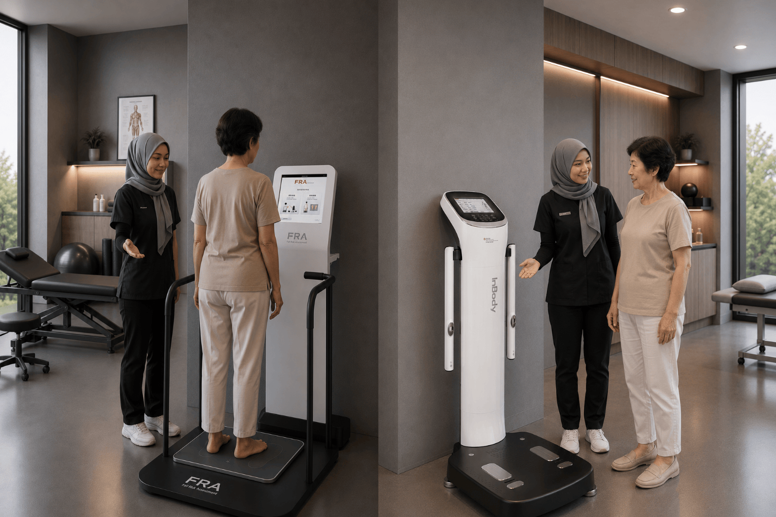 FRA510S and InBody in Physiotherapy